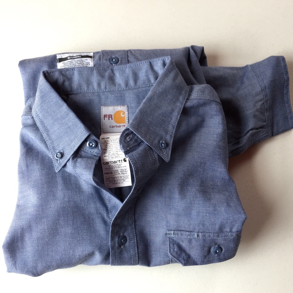 NWOT🔥Carhartt FR HRC 1 Fire Resistant Shirt Twill